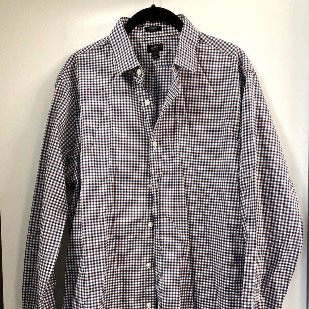 Men’s J Crew Ludlow Dress Shirt (120’s 2 Ply)